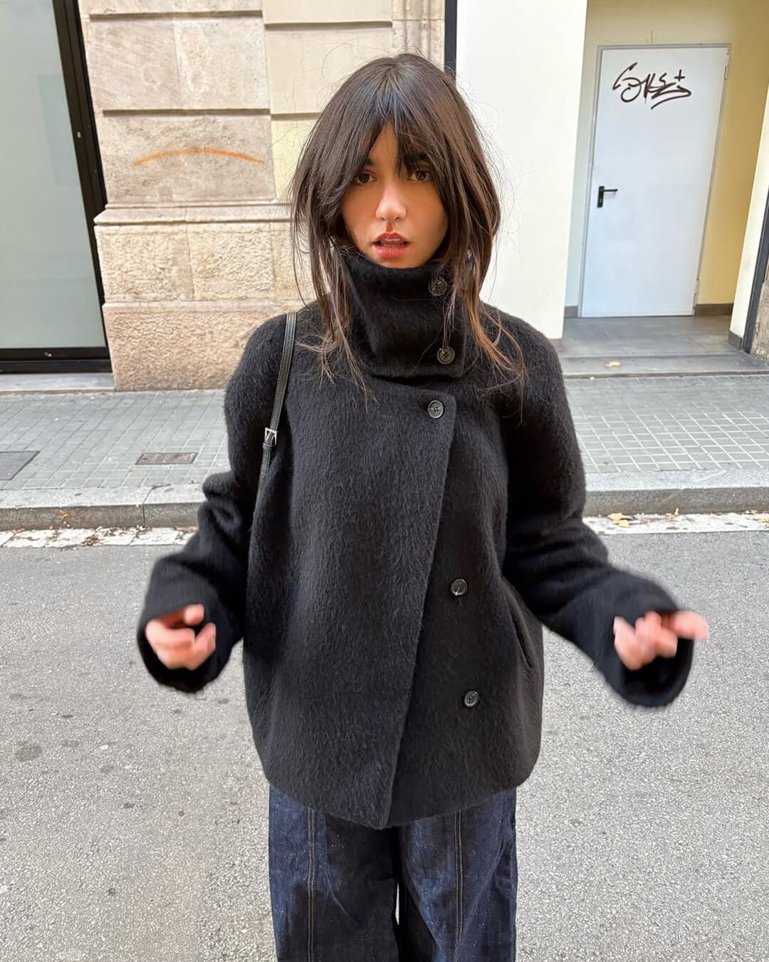 R&B | Elegante Jacke mit Stehkragen