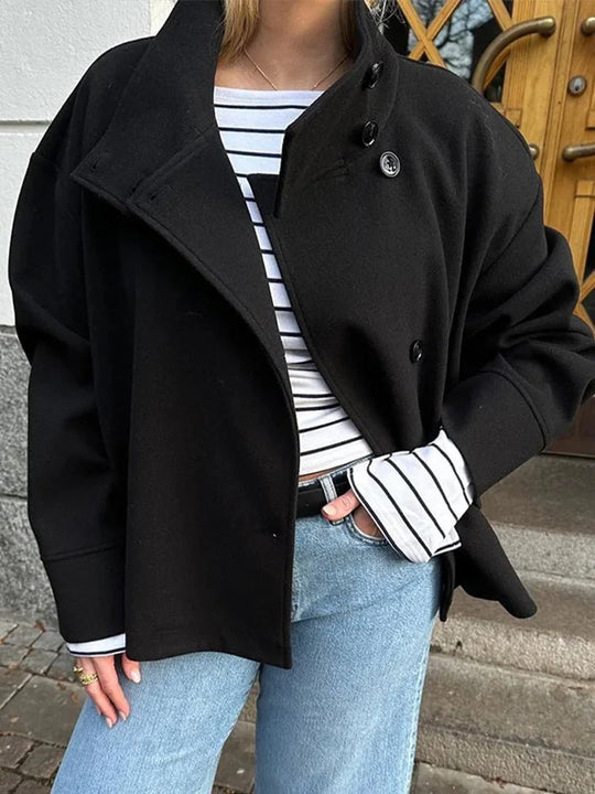 R&B | Elegante Jacke mit Stehkragen
