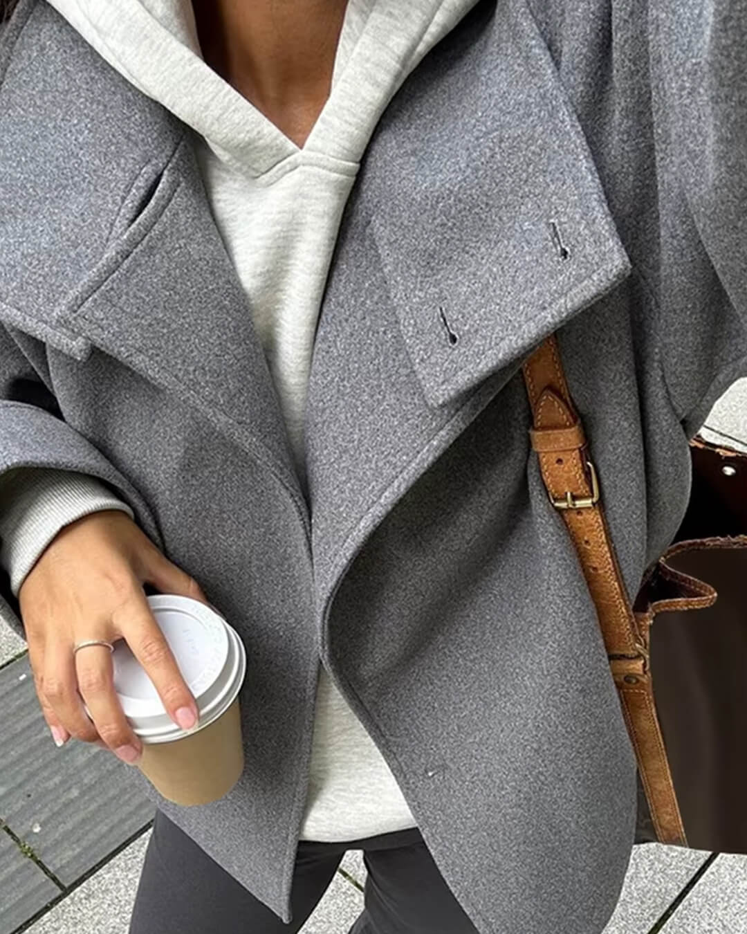 R&B | Elegante Jacke mit Stehkragen