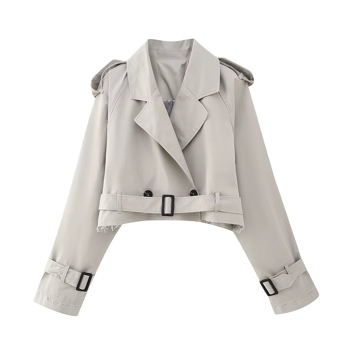 R&B | Gekürzter Trenchcoat