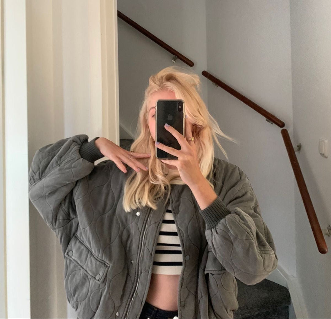 R&B | Gepolsterte Bomberjacke