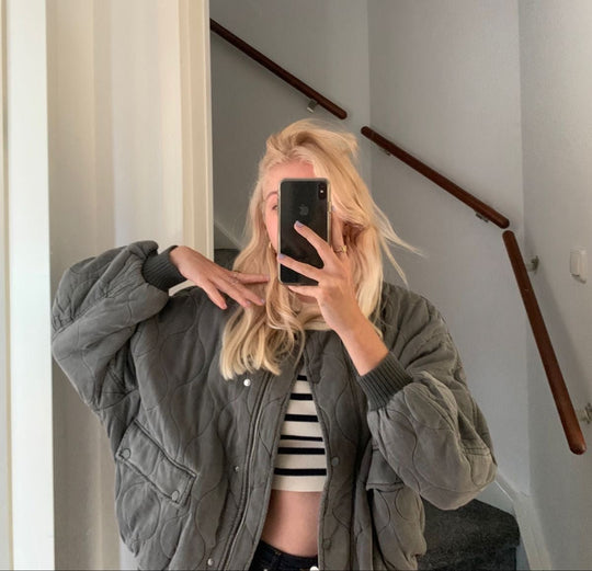 R&B | Gepolsterte Bomberjacke