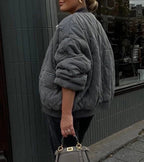 R&B | Gepolsterte Bomberjacke