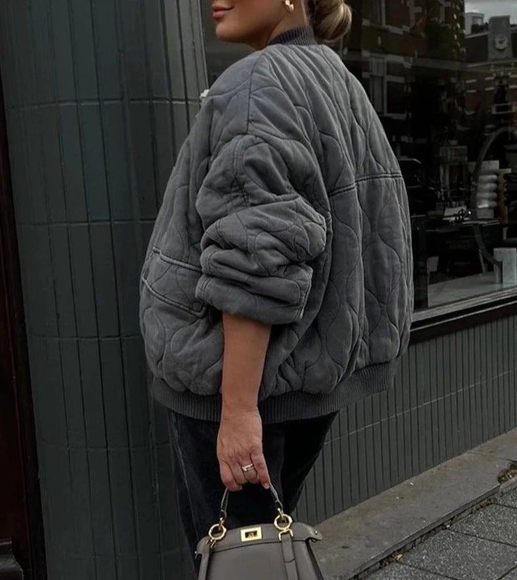 R&B | Gepolsterte Bomberjacke