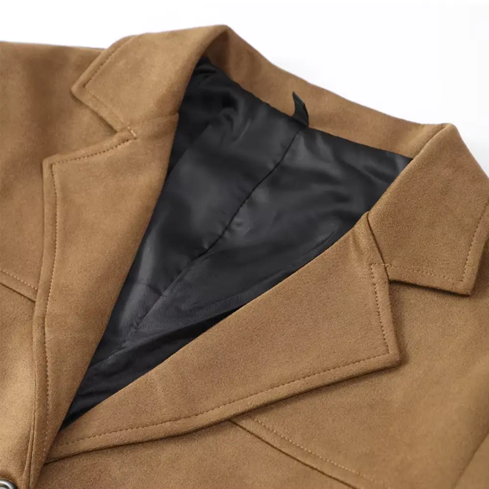R&B | Braune Wildlederjacke