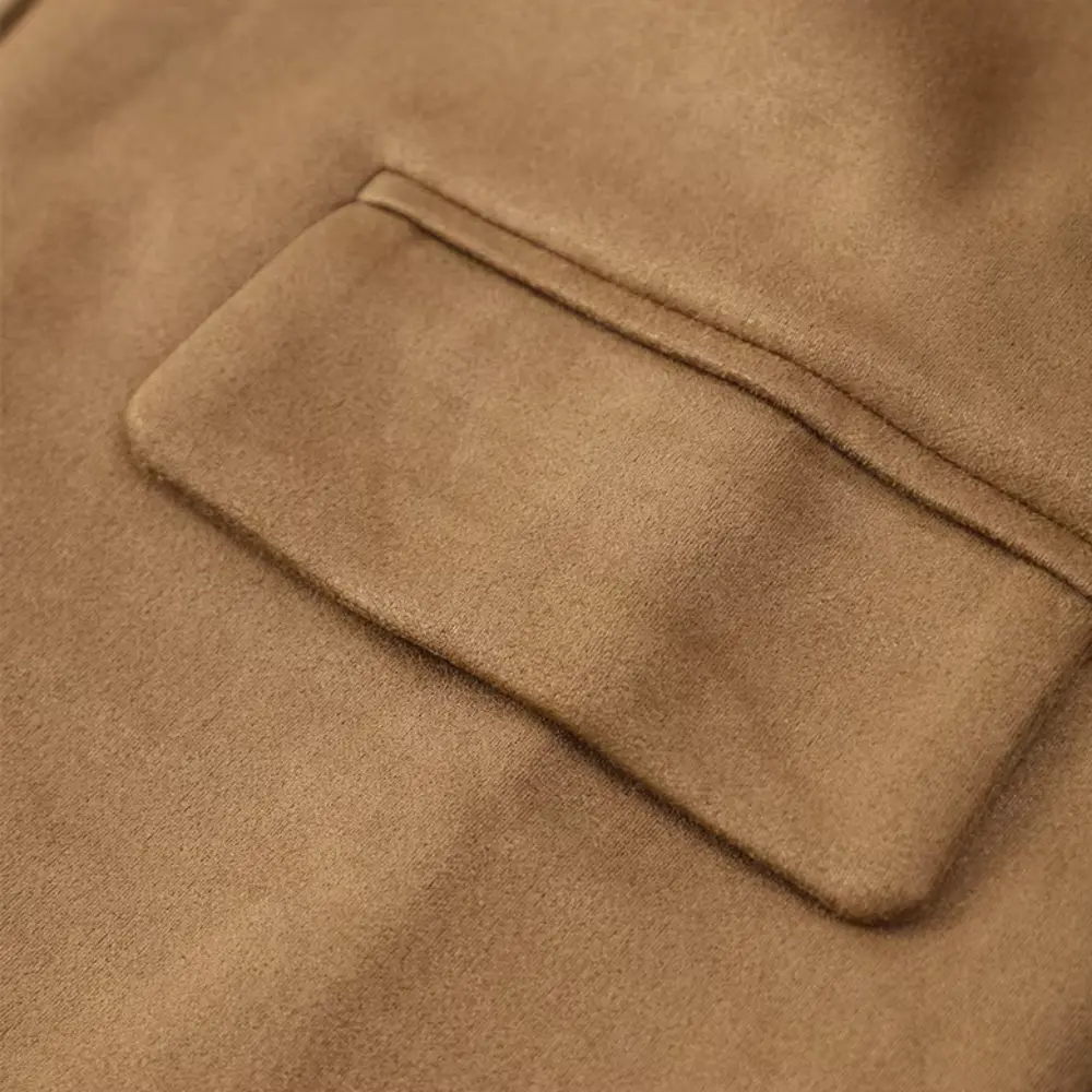 R&B | Braune Wildlederjacke