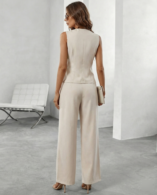 R&B | Elegantes Jumpsuit Satz für Jeden Anlass Damen Anzug