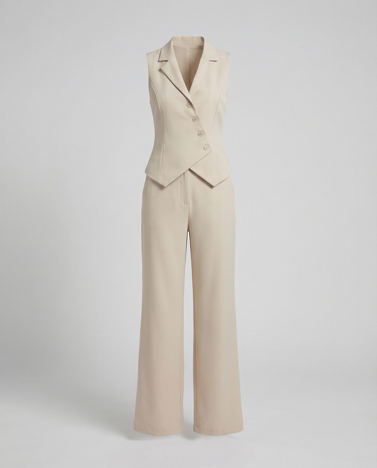 R&B | Elegantes Jumpsuit Satz für Jeden Anlass Damen Anzug