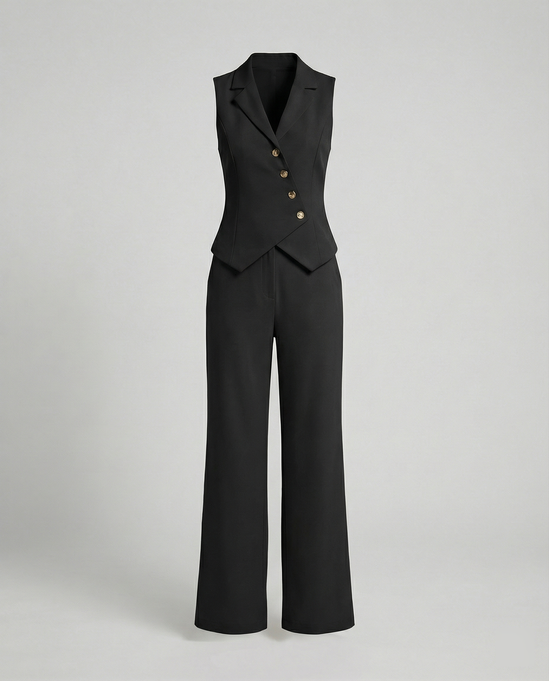 R&B | Elegantes Jumpsuit Satz für Jeden Anlass Damen Anzug