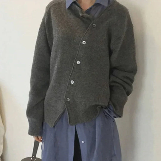 R&B | Bequeme Jacke mit Knopfdetails