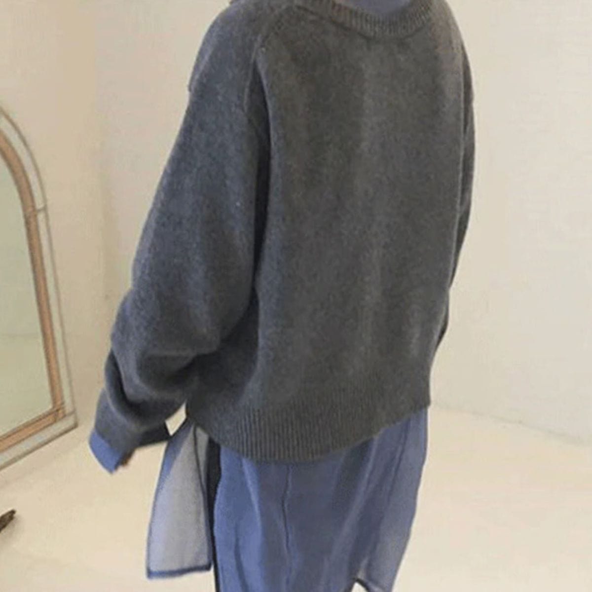 R&B | Strickjacke mit Knopfdetails