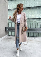 R&B | Winterjacke für Damen - langer Mantel mit klassischem Stil