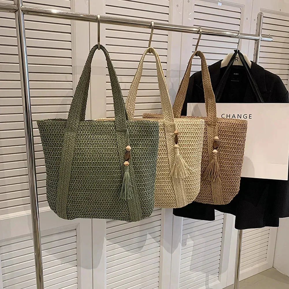R&B | Sommertasche Aus Stroh mit Lässigem Design