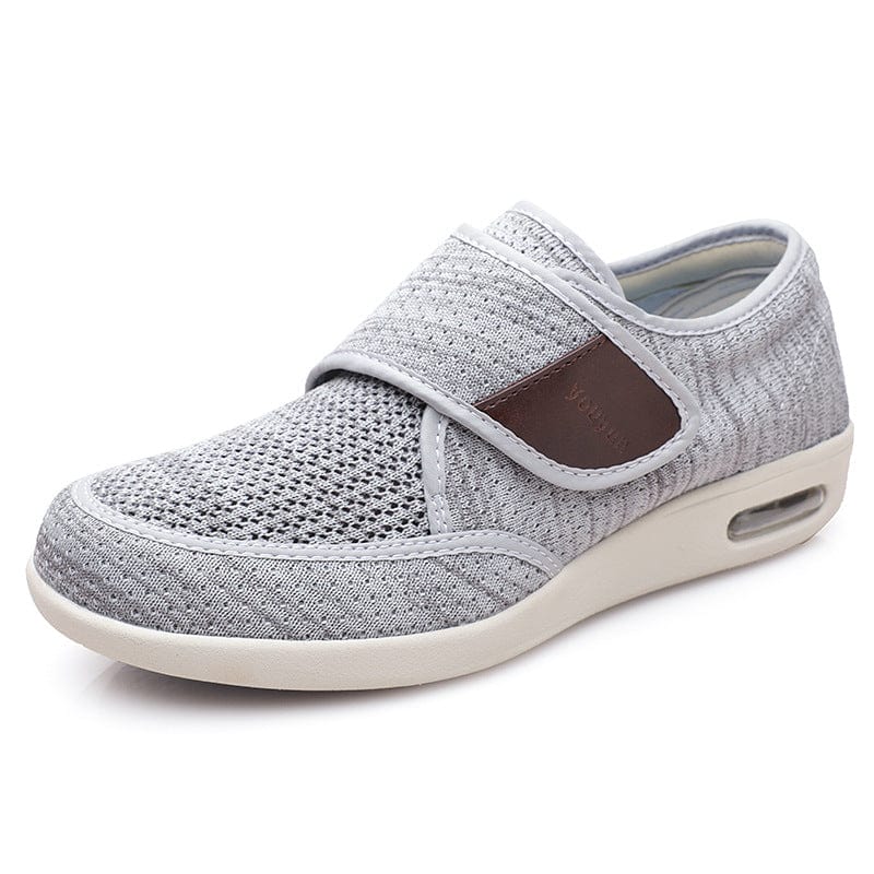 Dunkelgraue Bequeme SlipOn Freizeitschuhe R&B