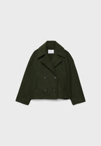 R&B | Moderne Cropped Jacke Doppelreiher