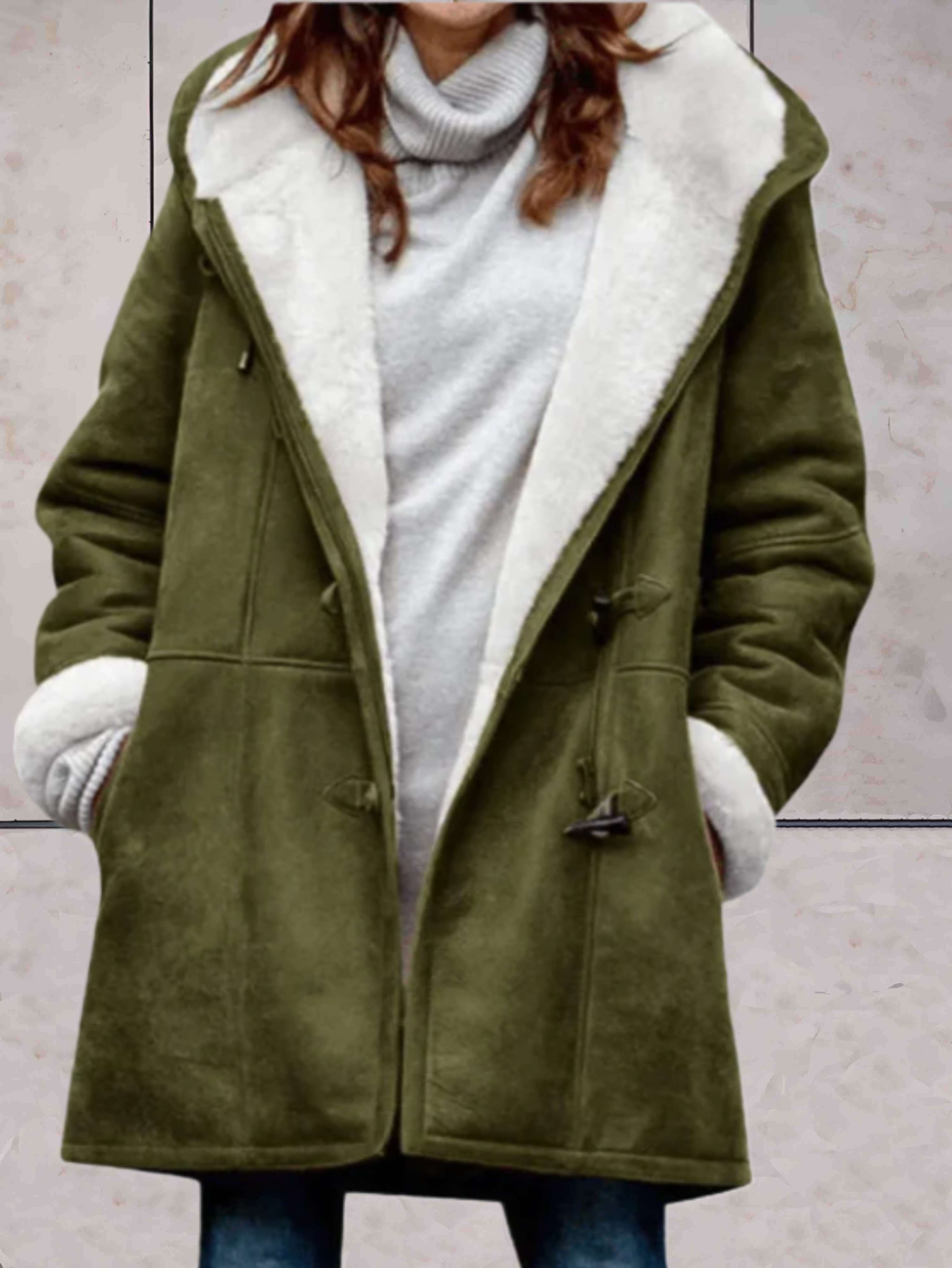 R&B | Luxuriöser Wintermantel mit Fleece-Futter