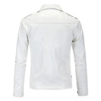R&B | Slim Fit Biker Herren Lederjacke