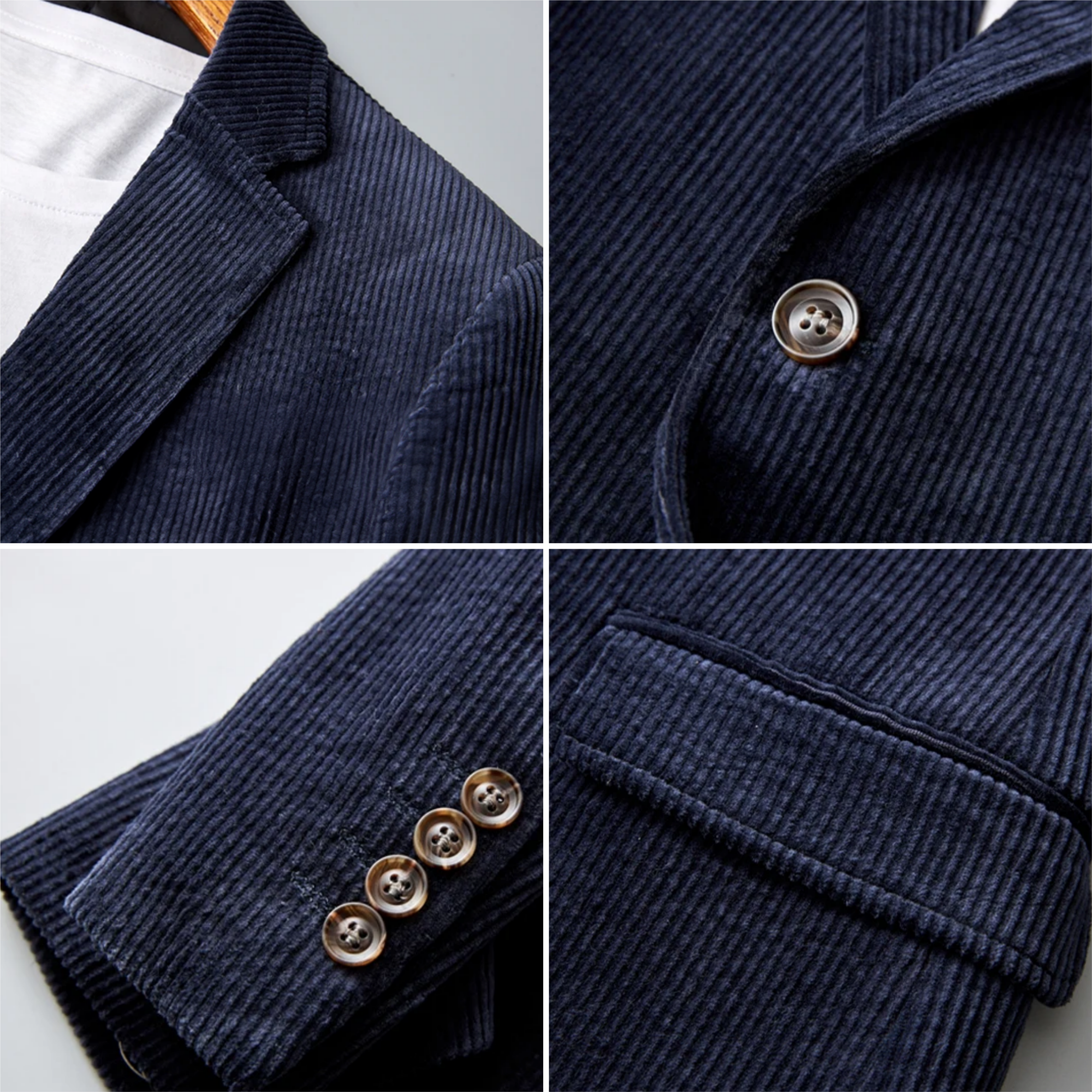 R&B | Smarter Herren Cordjacke