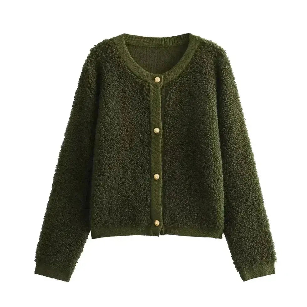 R&B | Gemütlicher Teddy Cardigan