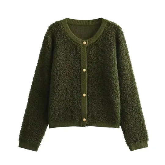 R&B | Gemütlicher Teddy Cardigan