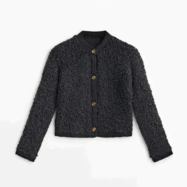 R&B | Gemütlicher Teddy Cardigan