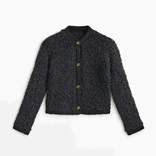 R&B | Gemütlicher Teddy Cardigan