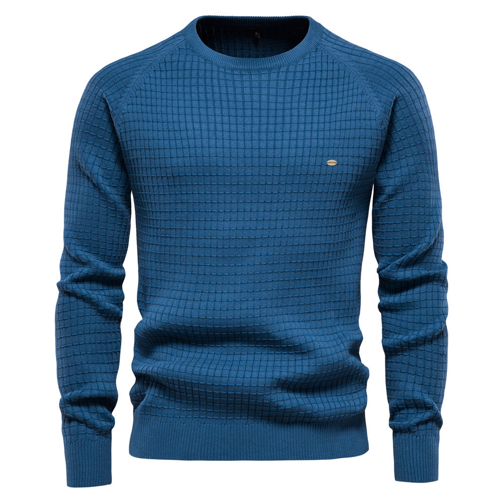 R&B | Weicher Baumwoll-Herrenpullover