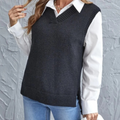R&B | Weiches Strickweste mit V-Ausschnitt