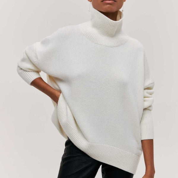 R&B | Weicher Oversized Rollkragenpullover