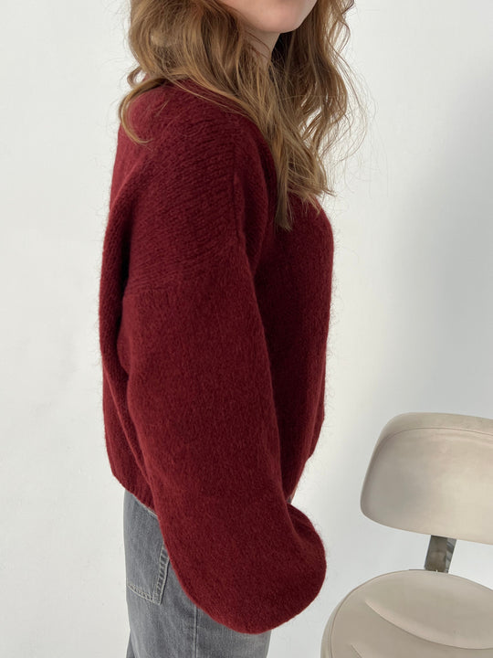 R&B | Weicher Damensweater mit Lockerem Schnitt