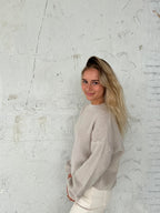 R&B | Weicher Damensweater mit Lockerem Schnitt