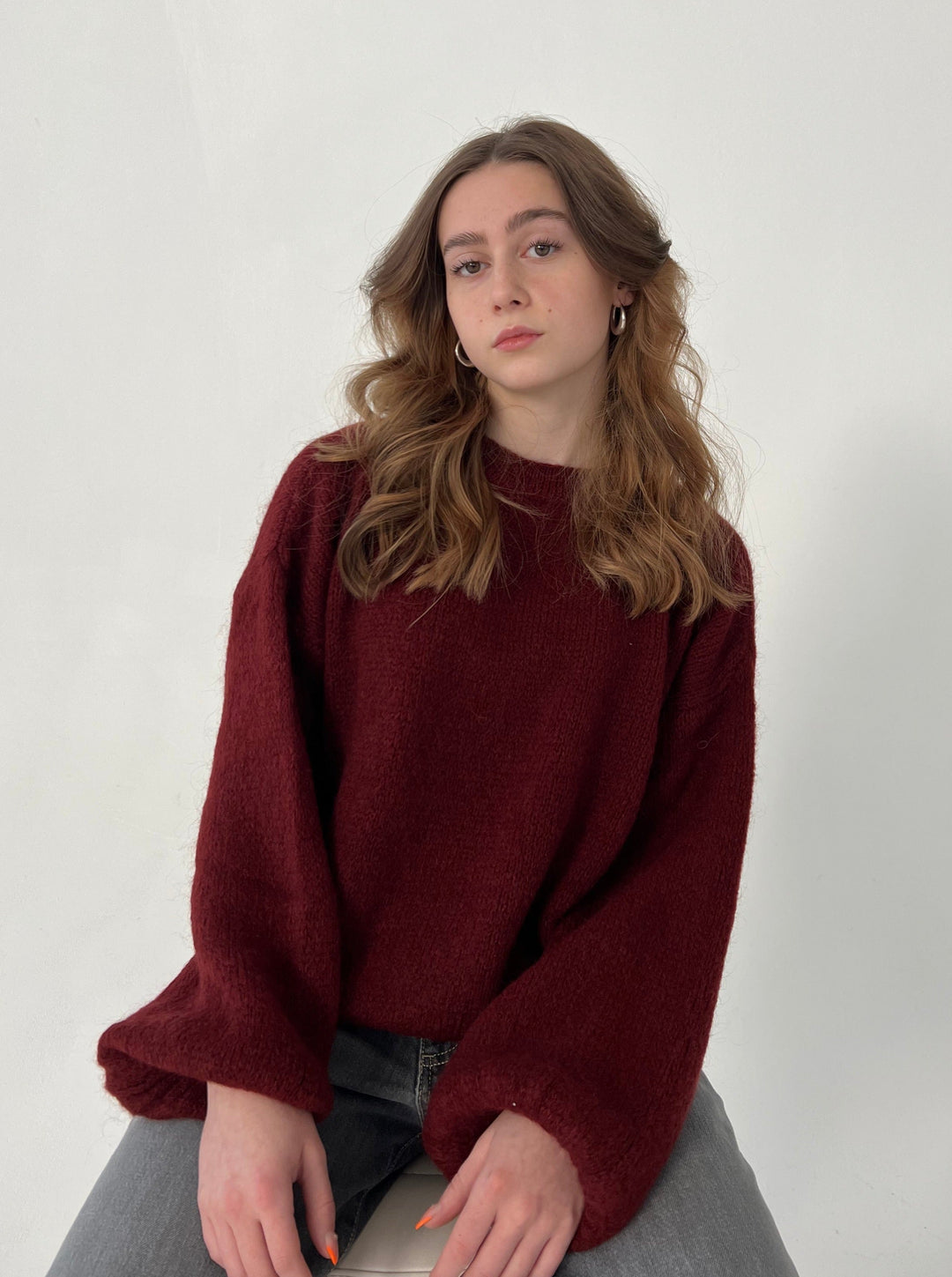 R&B | Weicher Damensweater mit Lockerem Schnitt