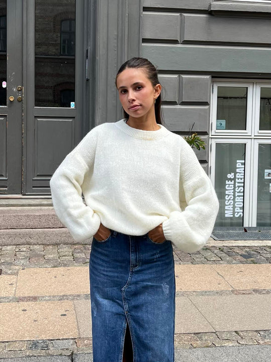 R&B | Weicher Damensweater mit Lockerem Schnitt