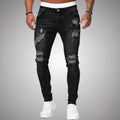 R&B | Dehnbare Ripped Jeans für Männer