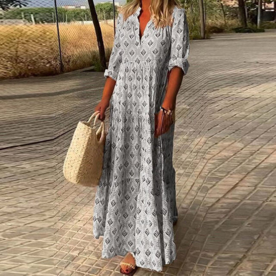 R&B | Sommer Boho Kleid Maxi
