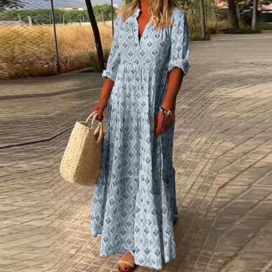 R&B | Sommer Boho Kleid Maxi