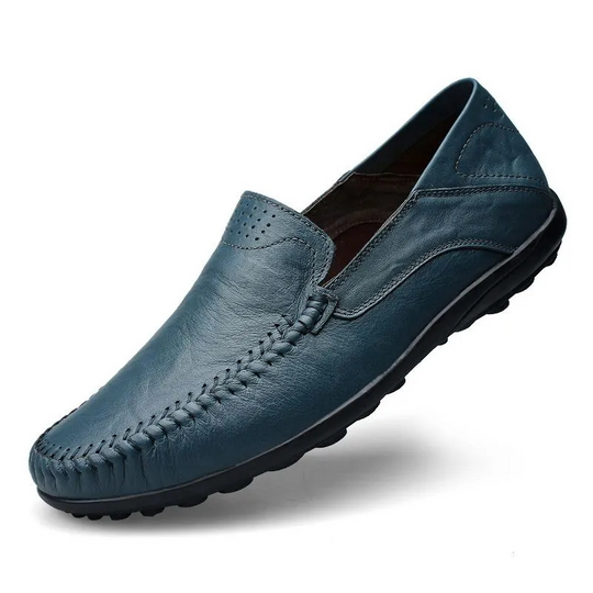 R&B | Herren Sommer Loafer Schwarz