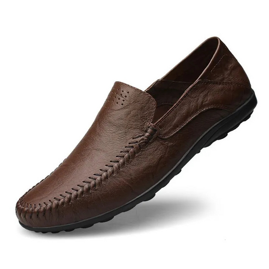 R&B | Herren Sommer Loafer Schwarz