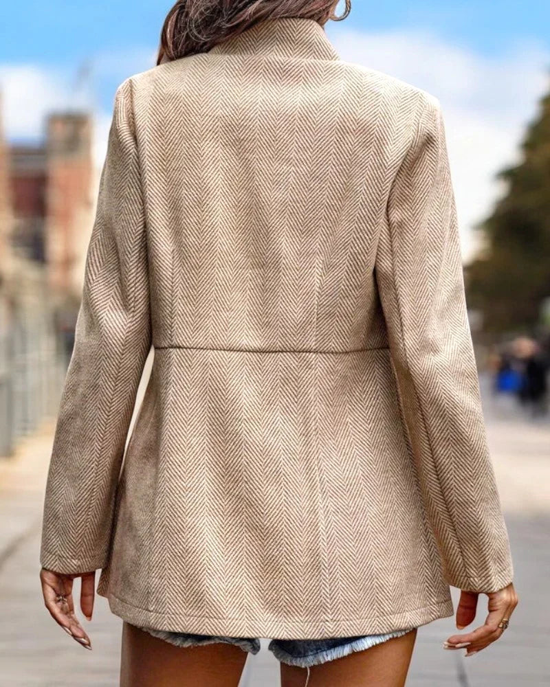 R&B | Schicker Blazer Mit Kragen Für Frauen
