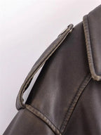 R&B | Kurz Geschnittene Bikerjacke - Vintage & Stilvoll
