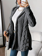 R&B | Flauschige Teddy-Hoodie-Jacke