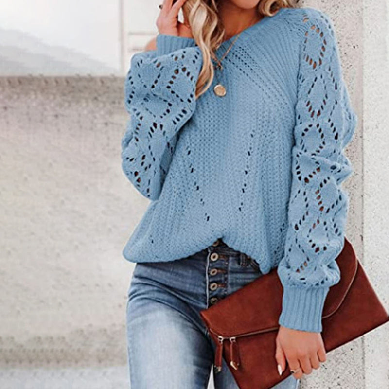 R&B | Hohlstrickpullover Mit Elegantem Design