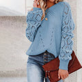 R&B | Weiche Strickjacke mit Lochmuster Acryl Komfortabel und Elegant