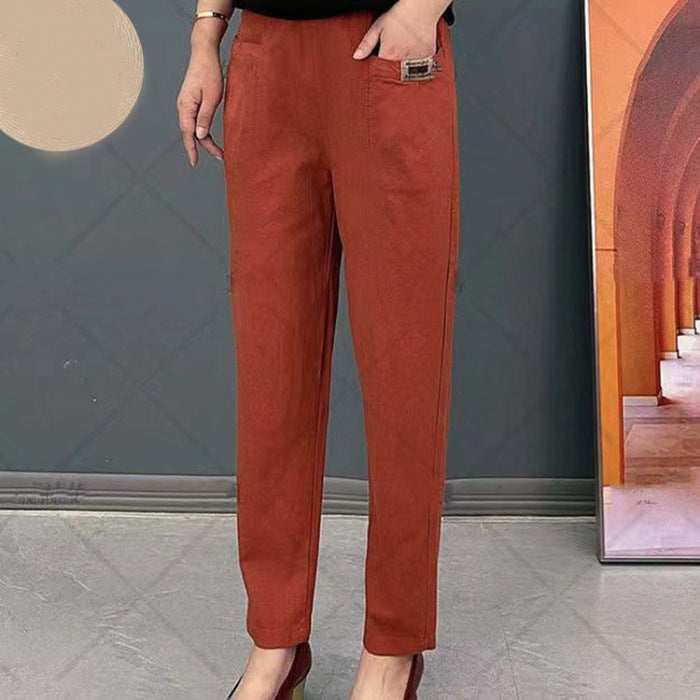 R&B | Bequeme Baumwoll Damenhose