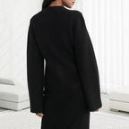 R&B | Superweiche Strickjacke mit Knöpfen