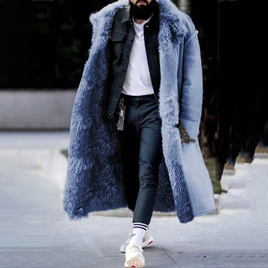 R&B | Langer Luxus Wintermantel für Männer