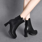 R&B | Stylische Stiefel mit Hohen Absätzen und Spitzer Zehe