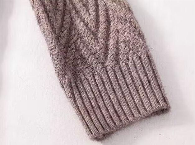R&B | Halber Rollkragenpullover für Damen in mittlerer Länge