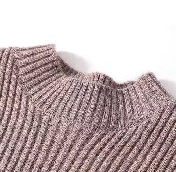 R&B | Halber Rollkragenpullover für Damen in mittlerer Länge