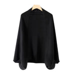 R&B | Faux Warmer Doppelschal Schal Strickjacke